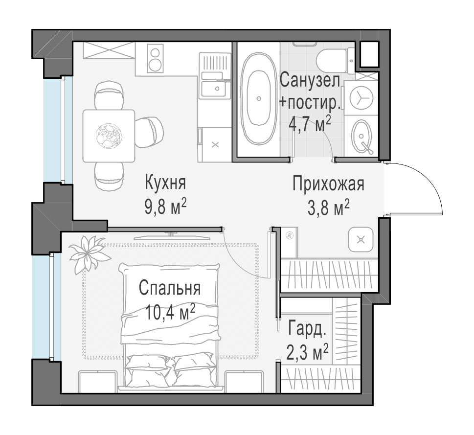 31.2 м²