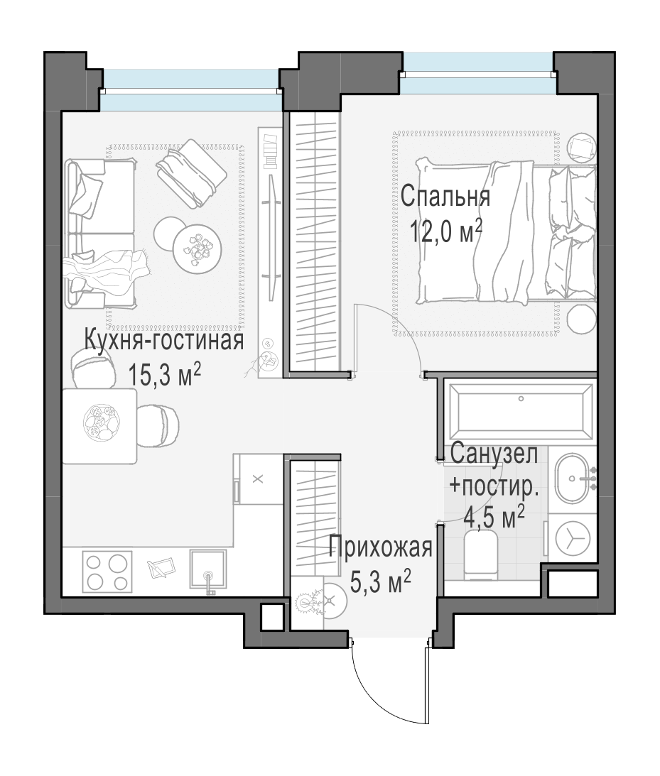 37.2 м²