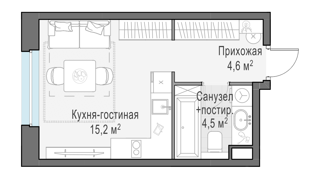 24.1 м²